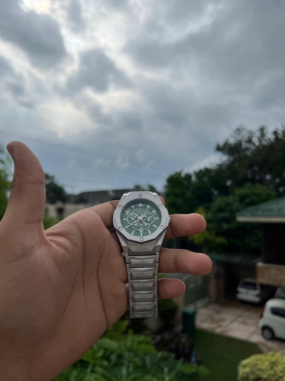 Hublot Cut Diamond Green